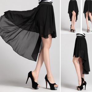 Irregular Chiffon Skirts Ht625ee