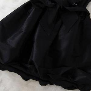 Fashion Embroidered Black Dress J707di