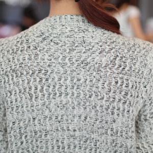 Irregular Cardigan Sweater Aa827i