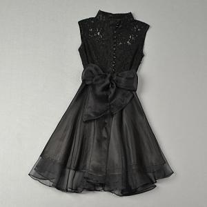 Lace Lace Sleeveless Dress Zx1014i
