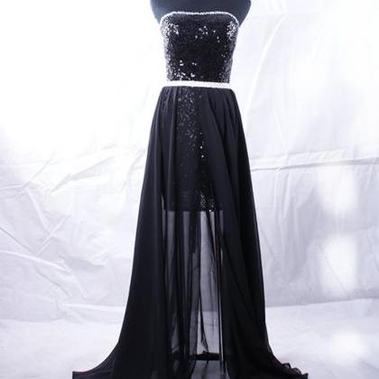 Slim Black Dress Bandage Dress Zg0106cc
