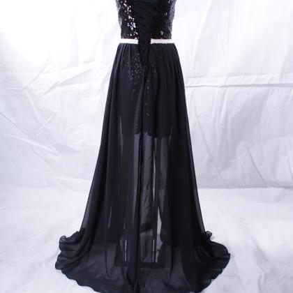 Slim Black Dress Bandage Dress Zg0106cc