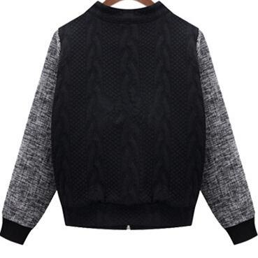 Fashion Warm Long-sleeved Zipper Jacket 1826421