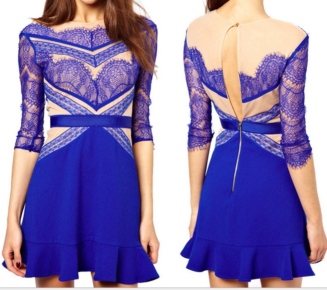 Perspective Lace Dress