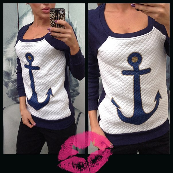 Autumn And Winter Sweater Anchors Bc1219bb