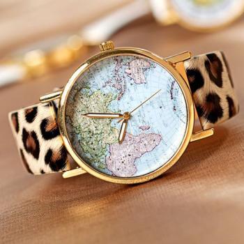 World Map Fashion Watches ..
