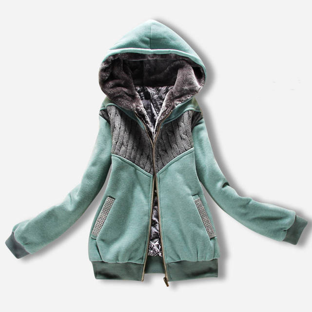 Hooded Cotton Zipper Jacket Bccic on Luulla