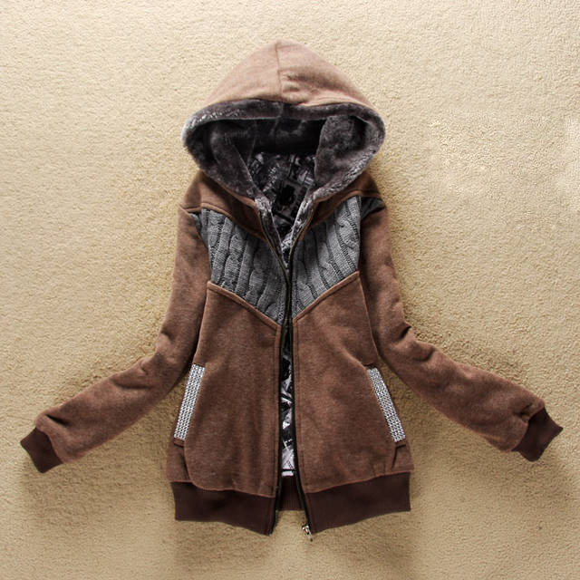 Hooded Cotton Zipper Jacket Bccic on Luulla